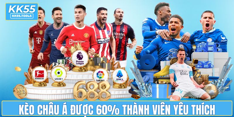 Kèo châu Á được 60% thành viên yêu thích